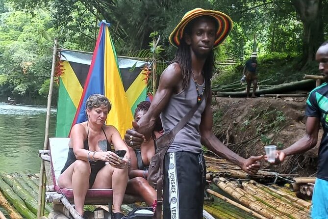Private Bamboo River Raft with Limestone Massage in Montego Bay - Lunch, jerk food, and simple Jamaican tastes