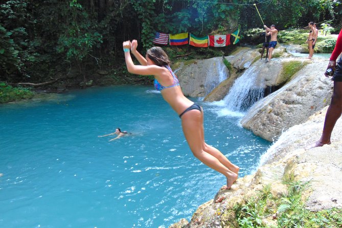 Private Blue Hole & Secret Falls Day Trip plus Shopping from Montego Bay Hotels - From Montego Bay to Jamaica’s north coast