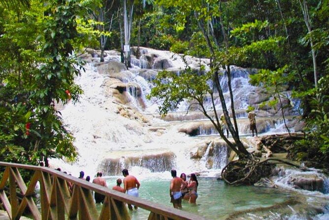 Private Combo Tour From Ocho Rios to Blue Hole and Dunn's River - Blue Hole: pools, caves, and rope swings