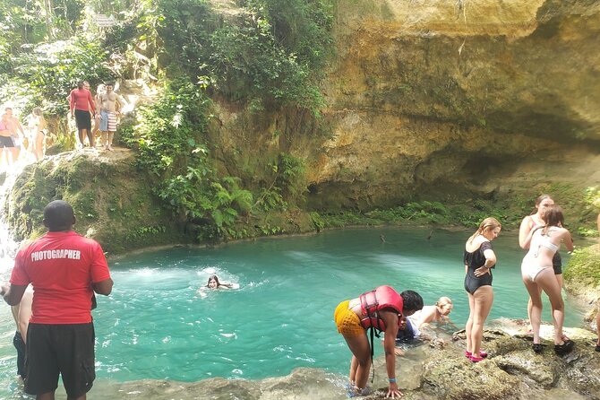 Private Combo Tour From Ocho Rios To Blue Hole & Konoko Falls - The practical kit for a wet Jamaican morning