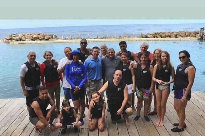 Private Dolphin Cove Adventure - Meeting the dolphins near Montego Bay