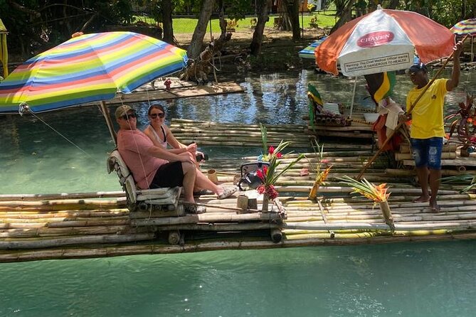Private Dunn's River and Bamboo Rafting Combo from Ocho Rios - Climbing the 180-foot Dunn’s River Falls