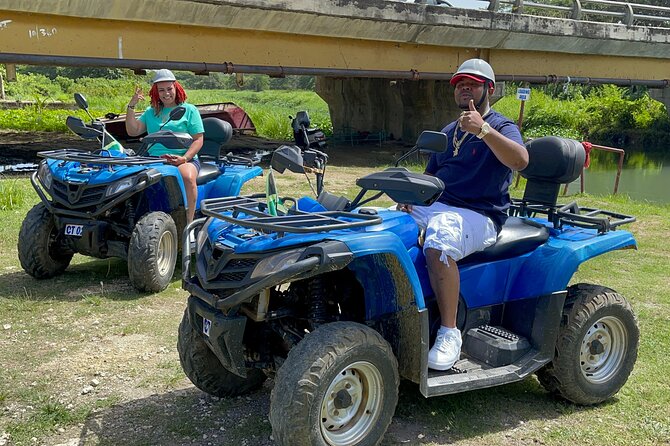 Private Half-Day Tour ATV's and Rick's Cafe with Pickup - A private drive with Ojay, Damion, Chevy, or Shevoy