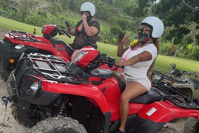 Private Horse Back Riding with ATV Combo. - The 45-minute ATV ride above Montego Bay