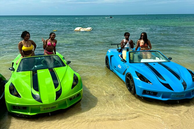 Private Jet Car or Jet Ski Experience in Montego Bay - The main attraction: a Corvette on Montego Bay