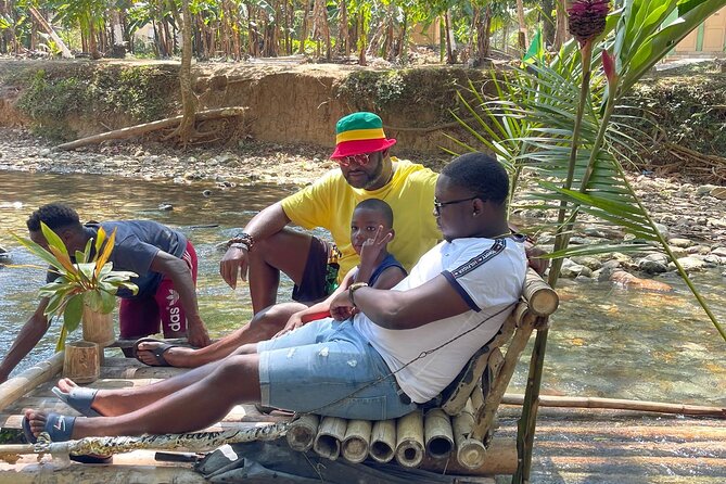 Private Montego Bay Bamboo Rafting with Limstone Foot Massage - Swimming, drinks, and time to linger
