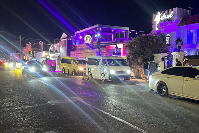 Private Montego Bay Nightlife Club Tour - The mood inside the vehicle
