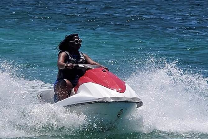 Private Parasailing and Jet Skiing at Montego Bay - Parasailing above Montego Bay