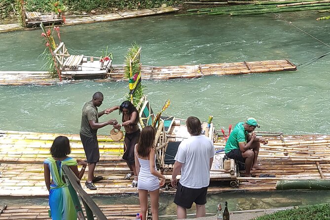 Private River Bamboo Raft with Limestone Foot Massage in Montego Bay - A quiet start on the road from Montego Bay