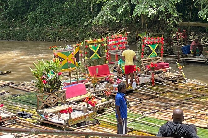 Private River Bamboo Raft with Limestone Foot Massage in Montego Bay - The limestone foot massage