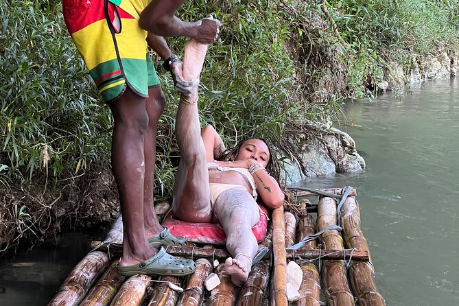 Private Tour Bamboo Rafting & Limestone Massage In Montego Bay - Montego Bay sightseeing adds a brief city view