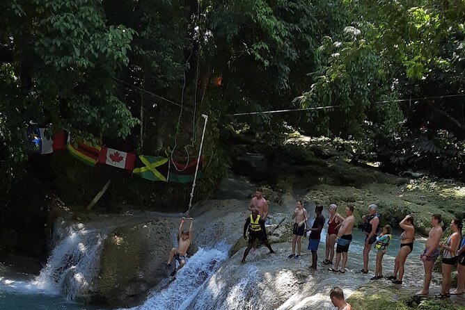 Private Tour from Falmouth to Ocho Rios Blue Hole and Beach - Swimming, rope swings, caves, and cliff jumps