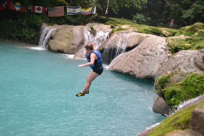 Private Tour from Falmouth to Ocho Rios Blue Hole and shopping - Bring the right gear for wet, active stops