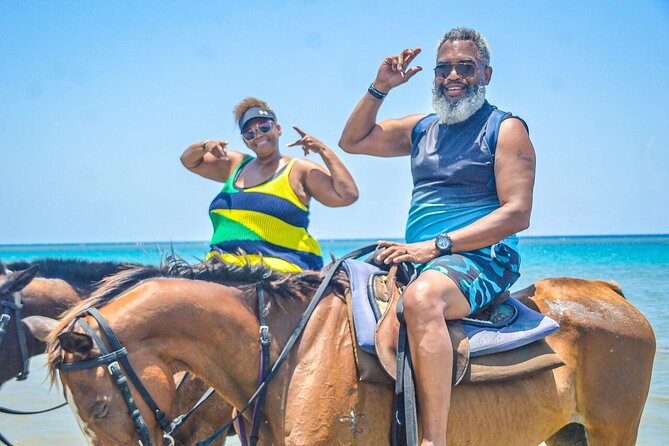 Private Tour to Dunns River and Horseback Riding with Local Guide - Horseback riding along the Jamaican coast