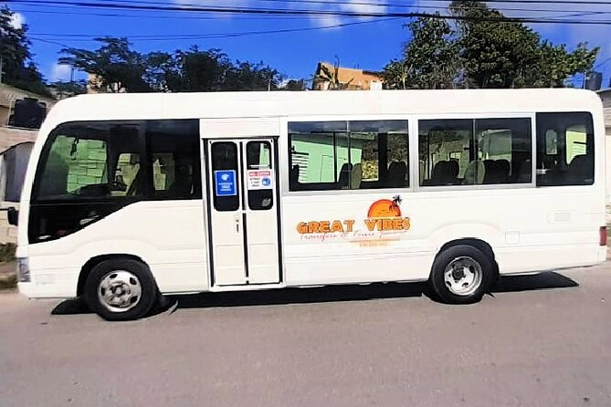 Private Transport: Montego Bay Airport to Grand Palladium - Leaving Montego Bay Airport with a named pickup