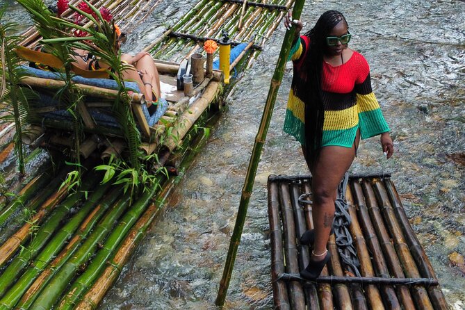Rafting on the Martha Brae - The river ride is the attraction, but the people shape it