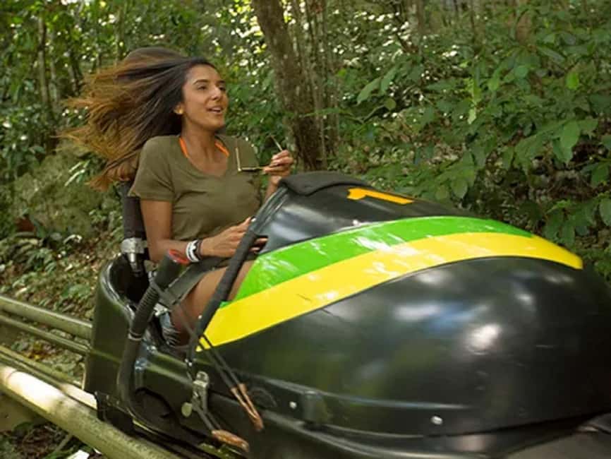 Rainforest Bobsled Mystic Mountain transportation - Why private transport is useful here