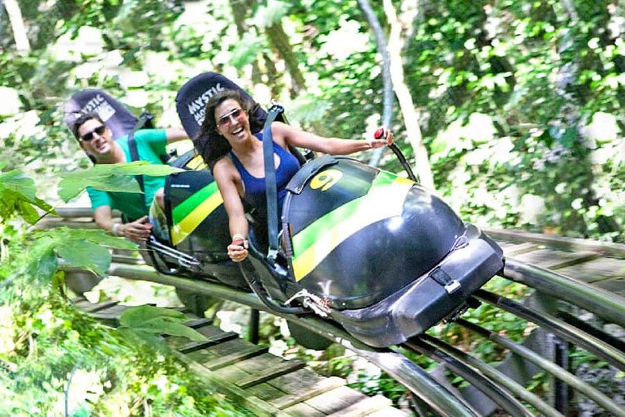 Rainforest Bobsled Mystic Mountain transportation - Pickup details that can save time
