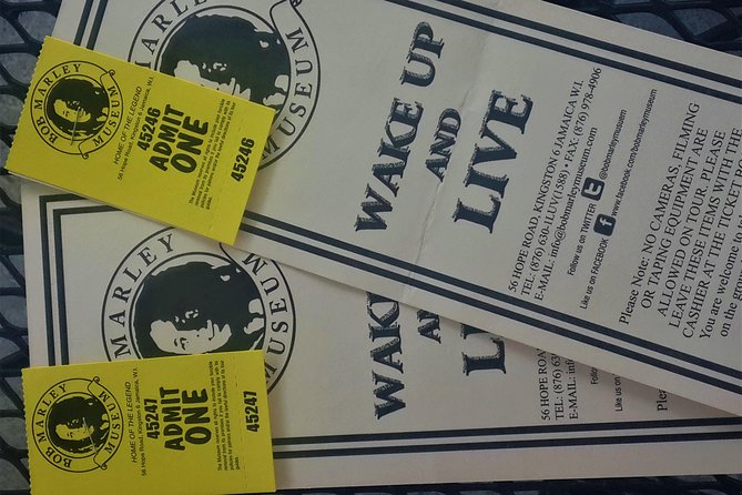 Reggae Legend - Bob Marley Museum Tour Tickets - The Main House, bedroom, and recording studio