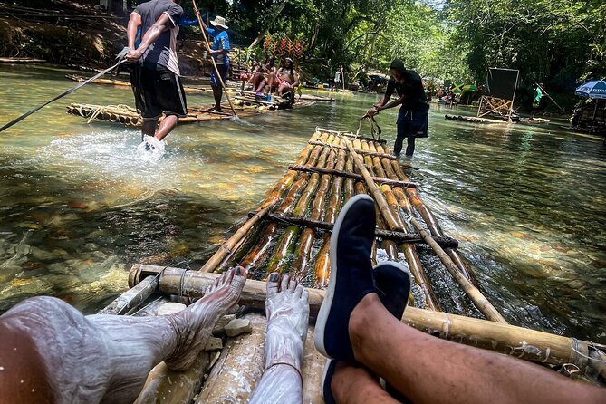 River Rafting with {Limestone Massage} & Ricks Cafe from Montego Bay - Two hours of music, food, and cliff jumping at Rick’s Cafe