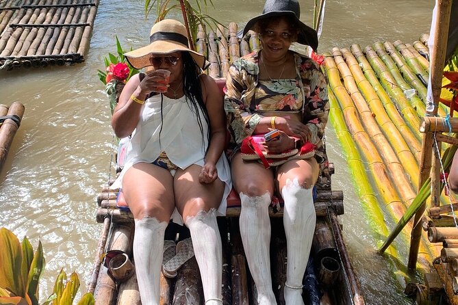 River Rafting with {Limestone Massage} & Ricks Cafe from Montego Bay - The limestone foot massage adds a Jamaican twist