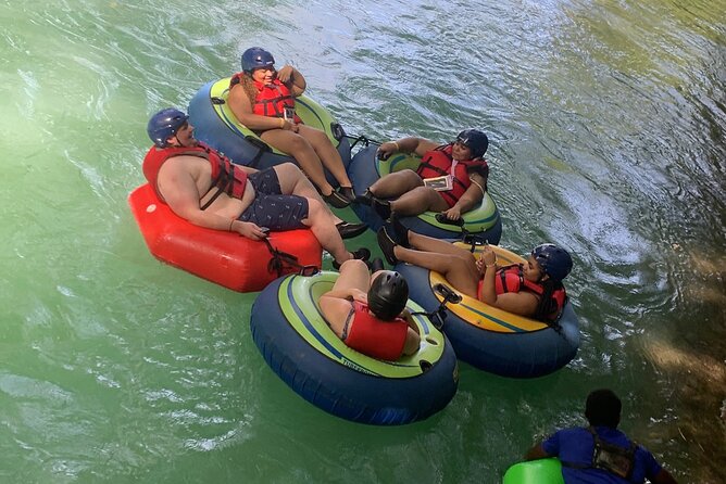 River rapids tubing rafting kayaking and beach Adventure - Timing and pickup from Jamaica’s resort areas