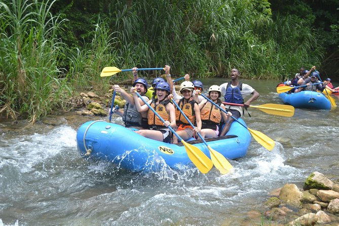 River Rapids Waterfalls Rafting and Beach Adventure - The Rio Bueno is more gentle adventure than extreme rafting