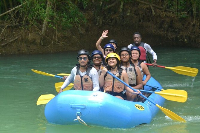 River Rapids Waterfalls Rafting and Beach Adventure - The waterfall option adds a useful freshwater break