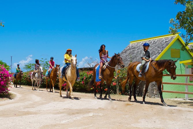 Sand n Saddle Horseback Ride & Swim Tour from Runaway Bay - Following the countryside trail