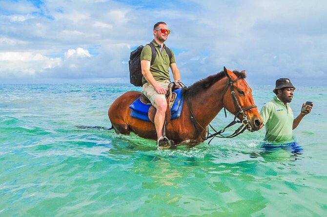 Shared Tour in Ocho Rios with Horseback Riding and Swimming - A gentle start for first-time riders