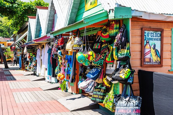 Sightseen tour and Souvenir shopping with private transportation in Montego Bay - Adding Jamaican Food to the Outing