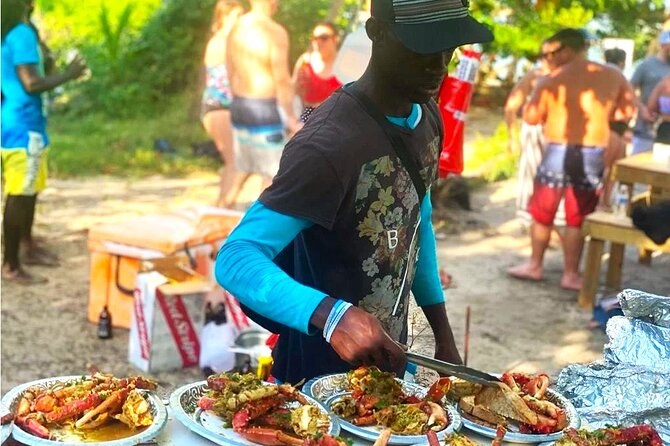 Tiki Pon Da Sea Cruise to Booby Cay with Lunch from Negril - Starting on Negril’s Seven Mile Beach at 10:30 a.m.