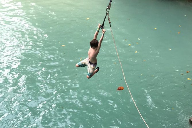 Tubing and Blue Hole Combo Tour from Falmouth - Blue Hole: 45 minutes of swimming and rope swings