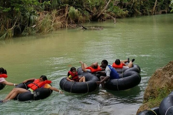 Tubing,Lunch and Shopping from Ocho Rios - A White River outing with two very different halves