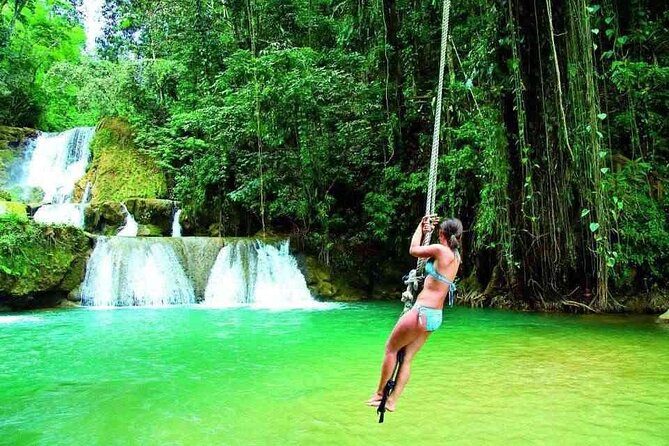 YS Falls and Black River Safari South Coast from Negril Jamaica - Cruising the Black River for two hours