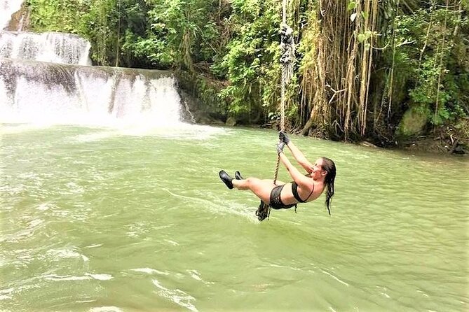 YS Falls, Black River Safari, Appleton Rum Tour OR Pelican Bar (Choose Up to 3) - YS Falls: Seven Levels of Cool Water and Rope Swings