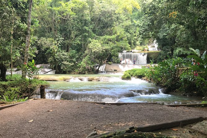 YS Falls Private Full-Day Adventure Tour with Pickup - Arriving at the YS Falls ticket office