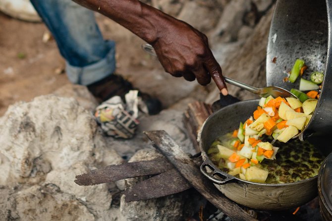 Zimbali's Rasta Tour Lunch - A hilltop camp with wide Jamaican views